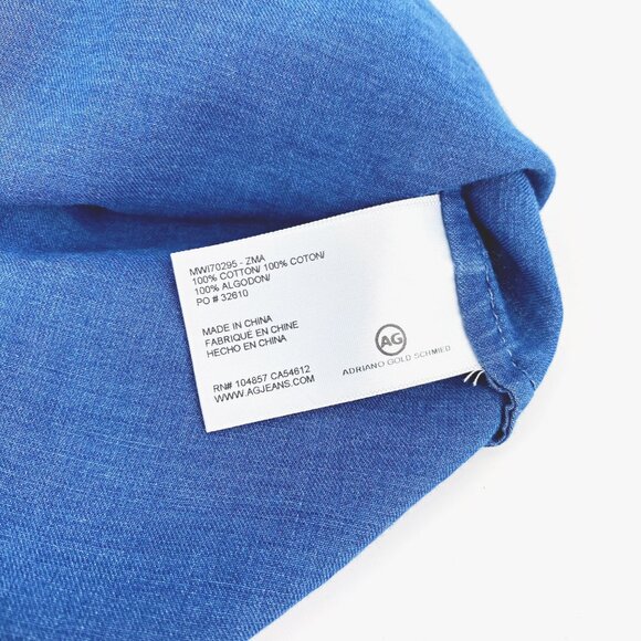 Ag Adriano Goldschmied Kimberley Chambray Tank - Picture 8 of 9